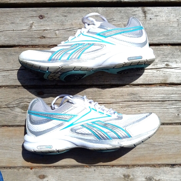 Size 8.5 Reebok TrainTone Excel. Cond. Quality Shoe Arch-Insert Moving-Air Sole - Picture 3 of 13
